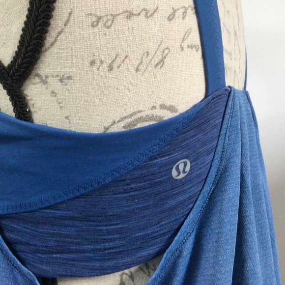 Lululemon Run: Back On Track Tank Sz 8 Limitless Blue/Wee Are From Space - Picture 11 of 16